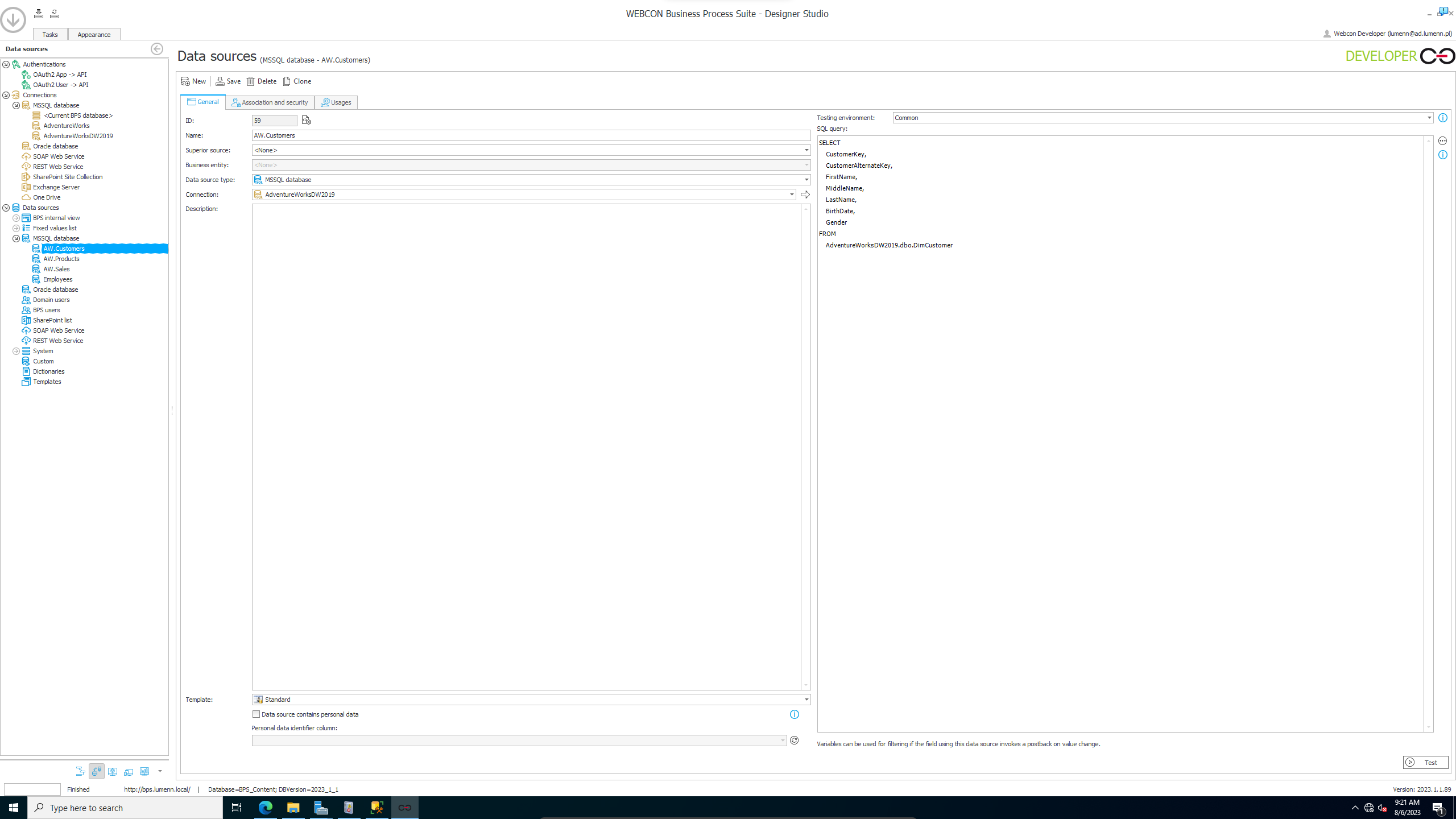 💾 Pt. 2 Importing data to WEBCON