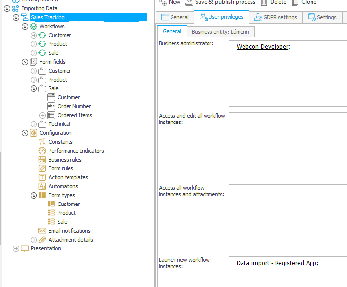 💾 Pt. 3 Importing data to WEBCON